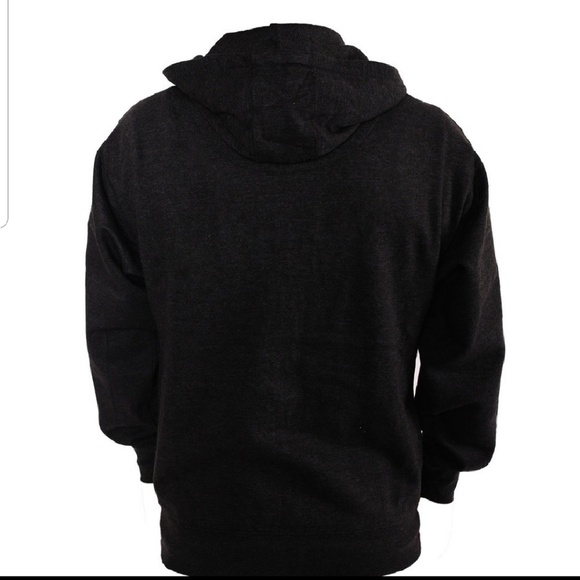 Hooded jacket 100% cotton heavy great quality - Picture 3 of 6